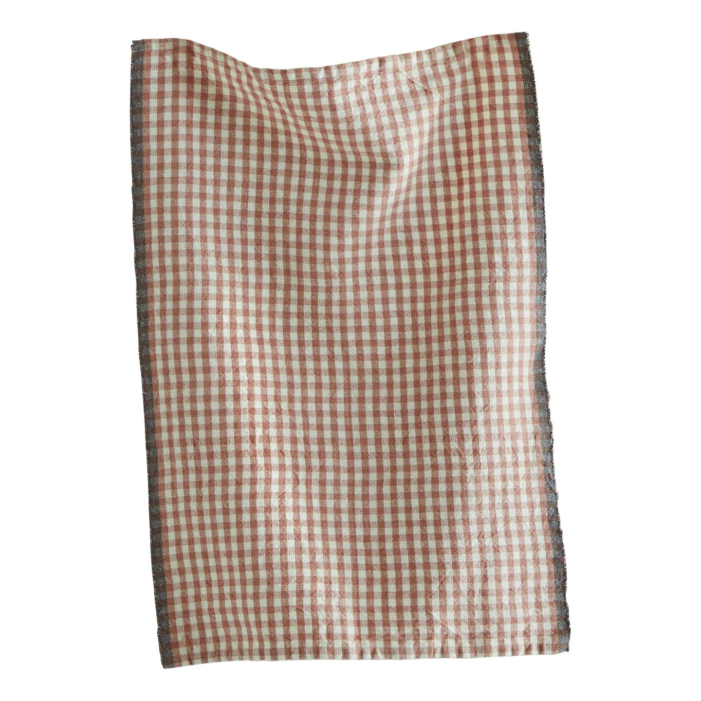 Tag Linen & Cotton Check Dishtowel